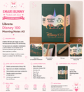 Libreta Disney 100 Mooving Notes A5