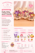 Set de Figuras Hello Kitty and Friends Mix & Match