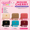 Billetera Cherry compacta con cierre
