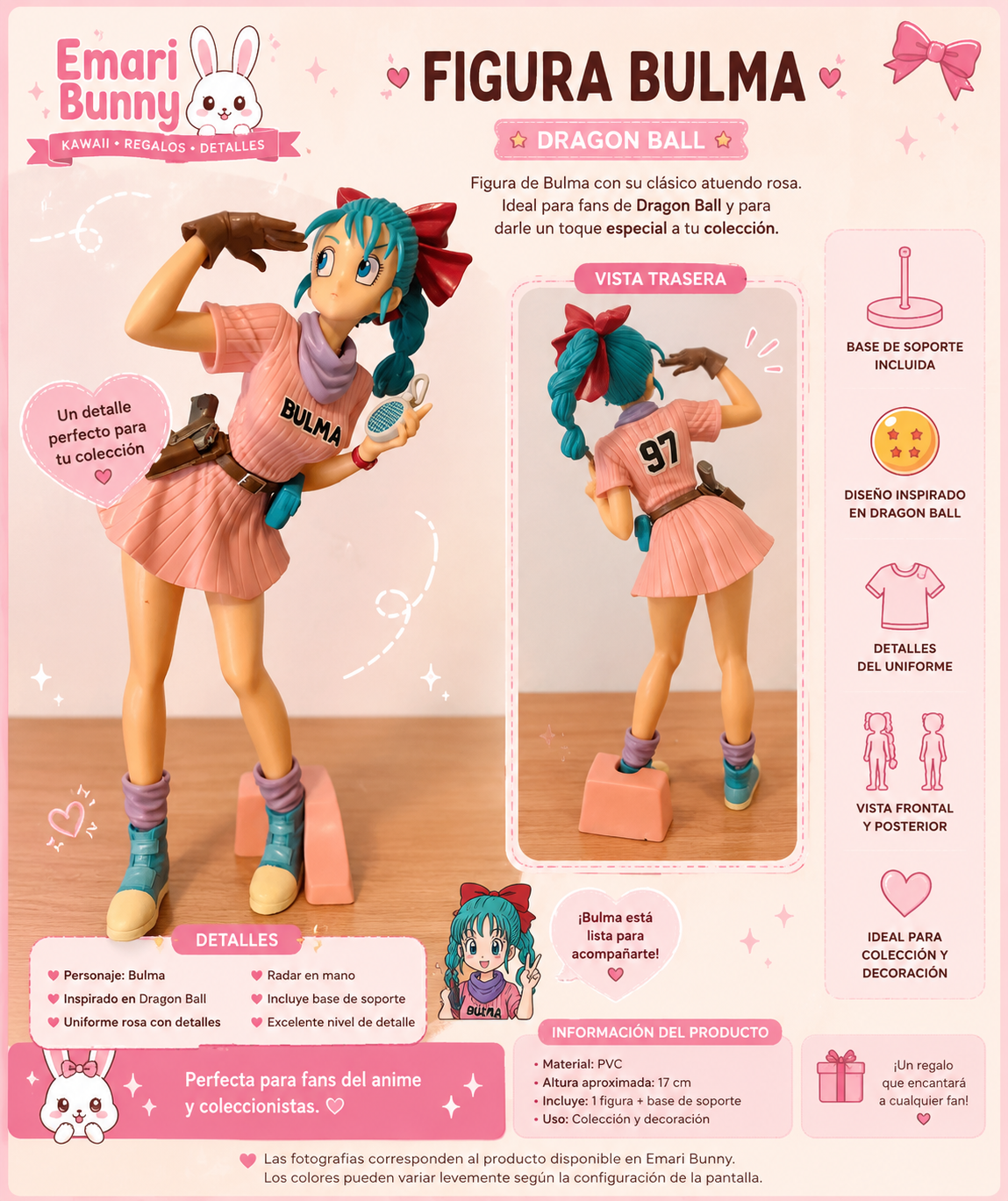 Figura Inspirada en Bulma – Dragon Ball