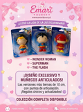 Liga de la Justicia Kawaii – Figuras Coleccionables DC