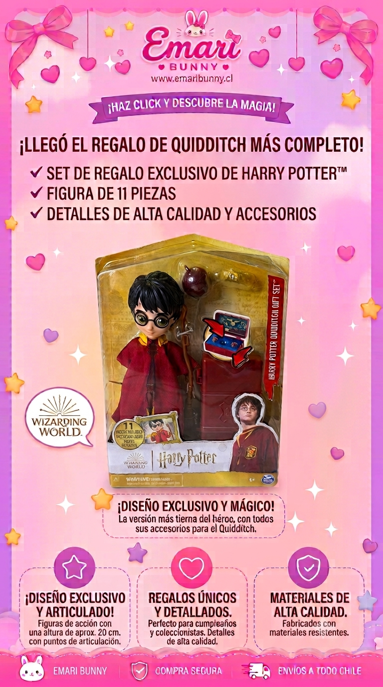 Set de Quidditch Harry Potter – Figura con 11 piezas