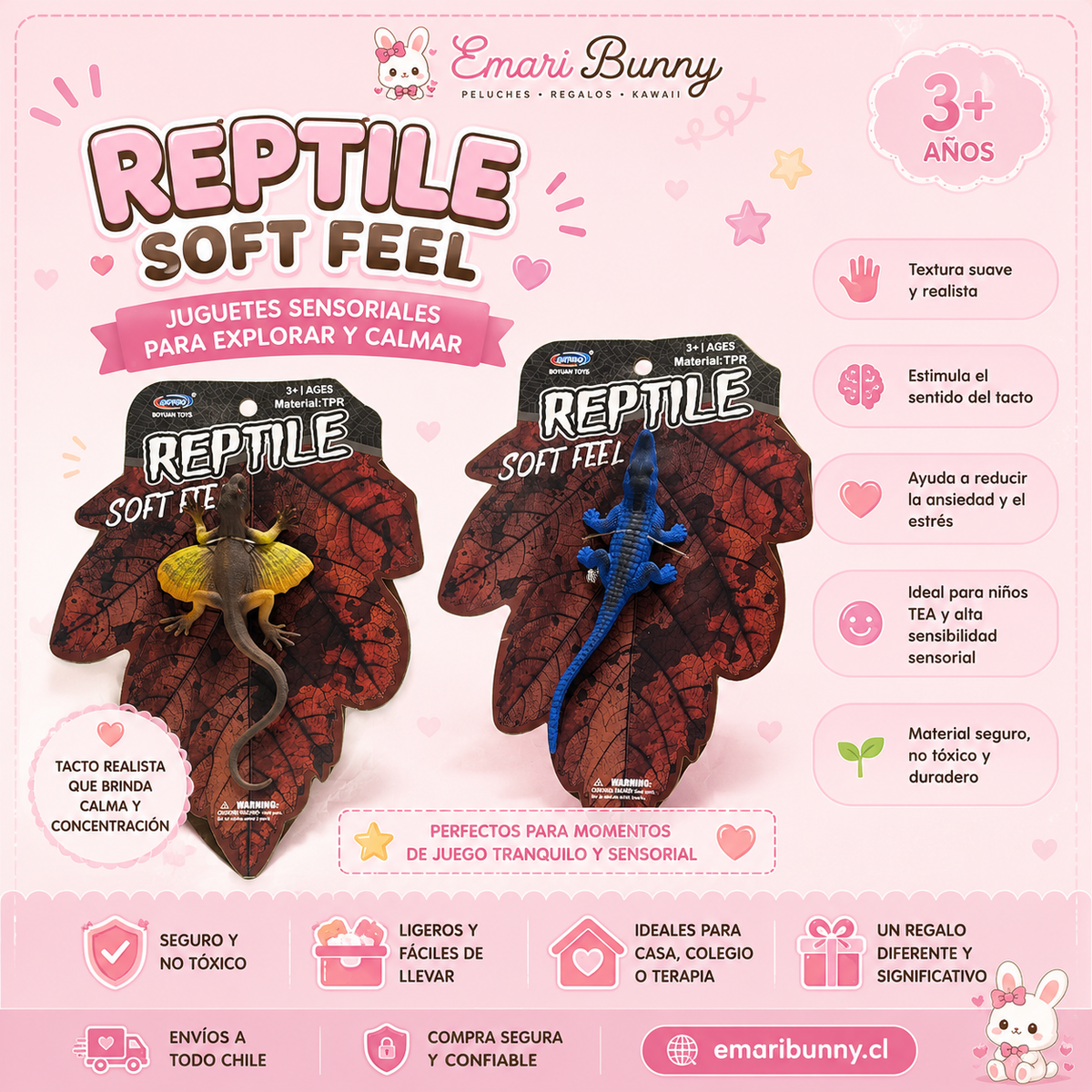 Reptil Sensorial Soft Feel