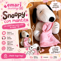 Peluche Snoopy con Mantita Rosa – Peanuts
