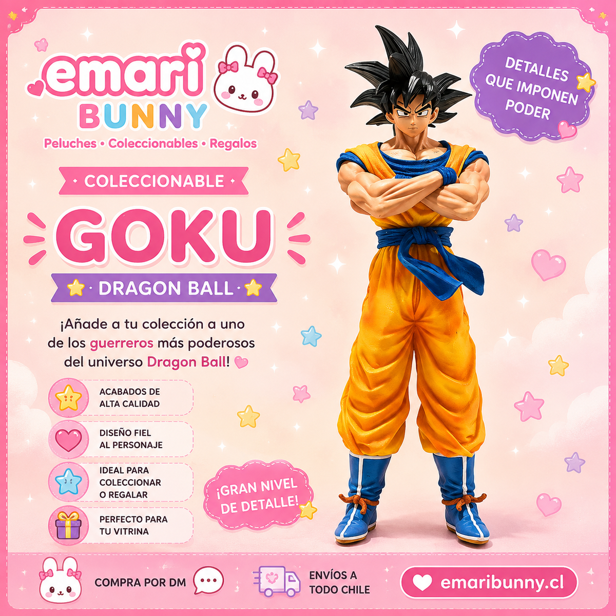 Figura Coleccionable Gokú – Inspirada en Dragon Ball